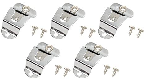 Elprico 5Pcs Radio Microphone Holders, 2 Way Radio Mic Hanger Clips for Motorola GM300 GM950 GM3688 GM3188 MXPR4350 XPR4550 CDM750