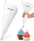 YOUYIKE 1 PCS Poche a Douille Patisserie reutilisable, 45/40/35/30 cm Poche à Douille Patisserie en Coton,Poche a Douille Patisserie Professionnelle, DIY Gâteau Outil de Décoration（45cm）