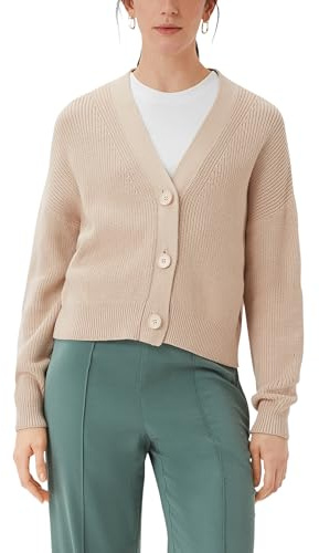 Comma Damen 2145604 Strickjacke (1er Pack)