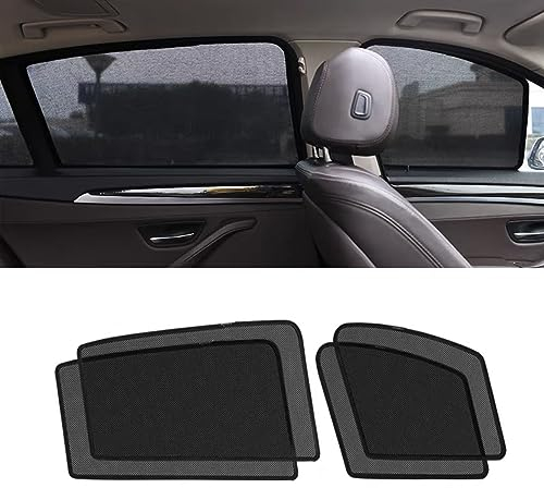 Auto Sonnenschutz Seitenscheiben für Renault Captur Ⅱ 2019 2020 2021 2022 2023, Magnetisch Sonnenschutz Vorhang Wärmeisoliert Atmungsaktiv, Schützt Mitfahrer Und Kinder,4PCS Side Window