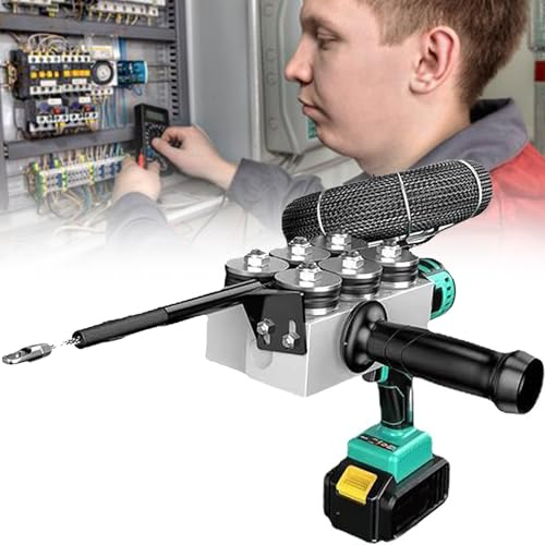 DPQYJPP Extractor de Cables, Electricista, enhebrador de Tubos Ocultos, máquina de roscado automático, Herramienta de tracción de Cables eléctricos Alambre Oscuro, máquina de roscado,Onebattery