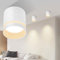 ZMH Aufbauspot LED Aufbaustrahler Weiß - Deckenstrahler 5W Acryl Warmweiß Spot Aufbauleuchte mit GX53 Rund Klein Flach Deckenspot 3000K Aufputz Strahler Deckenlampe für Flur Wohnzimmer Schlafzimmer