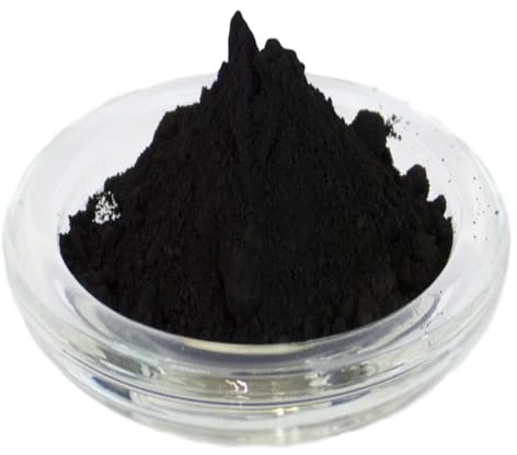 Farbpigment Oxidschwarz, 120 ml im Becher, Oxidfarbe, Trockenfarbe