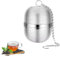 jatimdotin Filtre à Thé, Acier Inoxydable Infuseur Thé, Filtre à Thé en Vrac，Passoire à Thé en Maille de Boule avec Chaîne de Suspension, pour Théière, Mug, Tasse, Bouteille