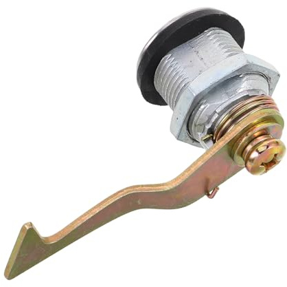 Serratura Ferro Due Posteriore Ruote a Elettrici in Bauletto Veicoli | Antifurto in Metallo, Installazione Semplice, Compatibile con Motocicli e Veicoli Elettrici, per Vano Posteriore