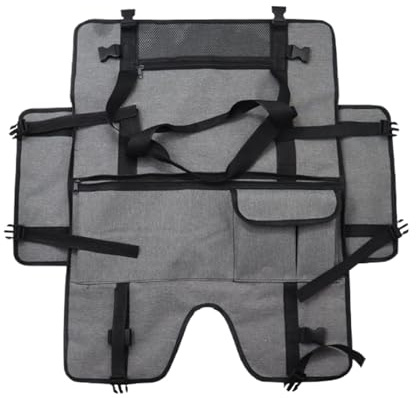 Portable Monitor Case | Protective Monitor Travel Carrying Case,Protective Sleeve Dust Covers with Flannel Lining Adjustable Computer Accessories for Wires Screen Earphone