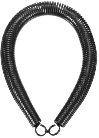 QUARKZMAN Curvatubo A Molla In PVC 26mm Diametro Esterno 520mm Lungo Nero | Curvatubi A Molla, Per Dispositivi Di Piegatura Dei Tubi In Idroelettrica Domestica, Per Tubi