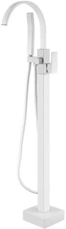 MRKU Robinet de Salle de Bain sur Pied à 2 Fonctions, poignée Unique, en Laiton