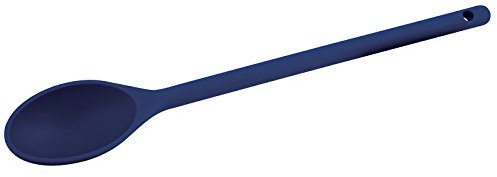 Winco High Heat Nylon Spoon, Kitchen Cooking Mixing Stirring Spoon (14-3/4 Inch, Blue)