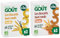 GOOD GOÛT - Biscuits Tout Ronds - Vanille Et Cacao - Biscuits Bébé - Dès 10 Mois - Bio - Sans Huile De Palme - 4 sachets - Lot de 6