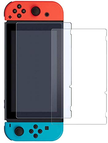 HOUSON 2 Stück Folie Glas Schutzfolie Panzerglas Displayschutzfolie Screen Protector HD löschen für Nintendo Switch 2017 Switch , 9H Hardness aus gehärtetem Glas(0.26mm)