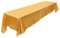 58 x 126 Zoll rechteckige, waschbare Tischdecke, schmutzabweisend, Dekoration für Bankette, Hochzeiten und Partys (Gold)