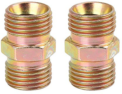 X AUTOHAUX 2 Stück M16 x 1,5 mm auf M16 x 1,5 mm Luftschlauch-Anschlussadapter.