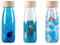 PETIT BOUM - Pack de 3 Bouteilles Sensorielles Serenity | Un Microcosme dans Chaque Bouteille | Découvrir, Écouter et Apprendre | Stimulation Sensorielle | Bouteilles Sensorielles pour Enfant
