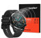 ivoler 4 Stück Schutzglas Schutzfolie für Amazfit GTR 4 / Amazfit Balance/Garmin Fenix 8 47mm Solar/Sapphire Solar/Forerunner 935 / 735XT / Epix Gen 2 / Huawei Watch GT 3 46mm / GT 2 46mm
