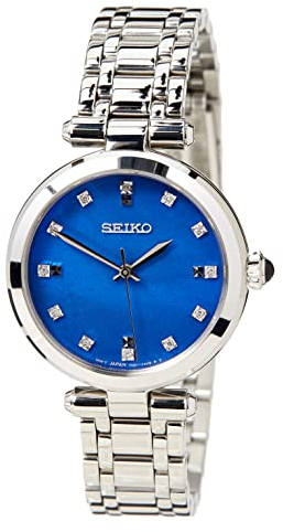 Seiko Damen-Uhr Quarz Edelstahl mit Edelstahlband SRZ531P1