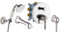 PaulGurkes UP-Badewannen-Set Nostalgie Retro UP-Armatur