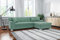DOMO. collection Ecksofa Capri, Sofa in L-Form mit Schlaffunktion, Couch, Polsterecke, Eckcouch, Schlafsofa 239 x 152 x 75 cm (BxTxH), mint grün