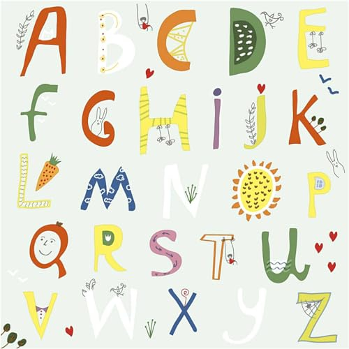 20 Lunch Servietten Schulanfang das bunte ABC 33 cm