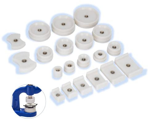 Professionelles Uhrenreparaturwerkzeug, Multi-Size Back Case Press Matrize, einfach zu tragen für die Reparatur der Uhr