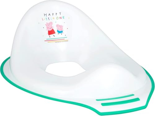 Peppa Pig Toilet Training Range - George Pig Training Seat - Fits Over Any Existing Toilet Seats - Perfect for Travel - Green