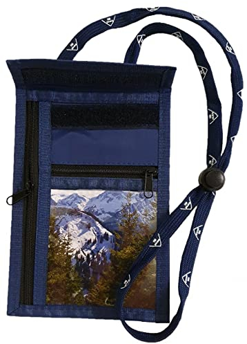 everest1953 Brustbeutel Brustsafe Brusttasche RV blau Umhängetasche Outdoor