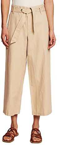 ESPRIT Damen 043EE1B321 Hose, 285/SAND, 38/26