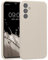 kwmobile Handyhülle kompatibel mit Samsung Galaxy A34 5G Hülle - gummierte Handy Case aus Silikon in Creme matt
