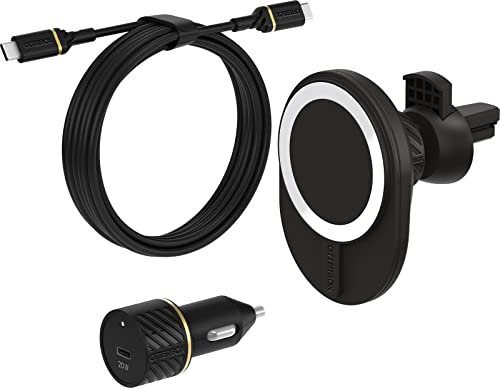 OtterBox Wireless Charger Dash & Windshield Mount 2.0 for MagSafe - Black