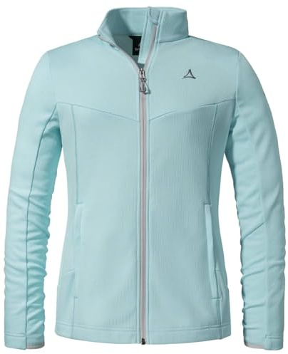 Schöffel Damen Fleece Jacket Bleckwand L, atmungsaktive Fleecejacke, wärmende Outdoorjacke mit Stehkragen