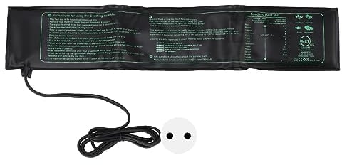 Set aus Setzling-Wärmematte und Digitalem Thermostat, Warmes Hydrokultur-Heizkissen für die Keimung, Gewächshaus für den Innen- und Gartenbau, 52,9 X 9,9 cm (EU-Stecker 220 V)