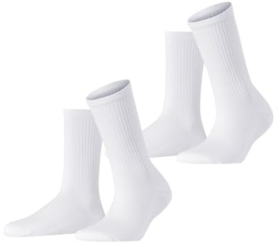 ESPRIT Damen Basic Tennis 2-Pack Socken Baumwolle atmungsaktiv
