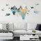 SUPERDANT Stickers Muraux de Montagne en Forme D'Arche Arbre de Forêt Géométrique Décoration Artistique Géométrique pour Salon Chambre à Coucher Salle de Bain Porte Toilettes Colocataires