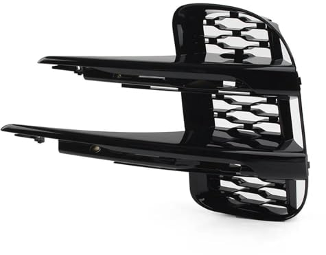 DZSCHUNLUSM Front Grillgitter Für Land Für Rover Für Range Für Rover Für Evoque 2019-2022 LR114729 LR114728 Glänzend Schwarz Auto Front Stoßstange Grille Front Kühlergrill (Color : rechts)