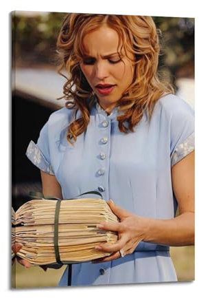 NIRWA The Notebook, Promi-Poster, Fotoposter, Leinwand, Wandkunst, Dekoration, Poster, Mode, Schönheit, Wanddruck, 50 x 75 cm, Rahmenstil