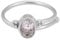 Clear Quartz Ring Adjustable 925 Sterling Silver Ring Handmade Gemstone Ring