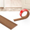 Flintronic 1.2M Laminate Flooring Threshold Transition Strip, 4CM PVC Floor Divider Strip Transition Strip, Self Adhesive Threshold Strip, Door Strip Threshold Bars for Joining Floor Gaps,Carpet,Tiles
