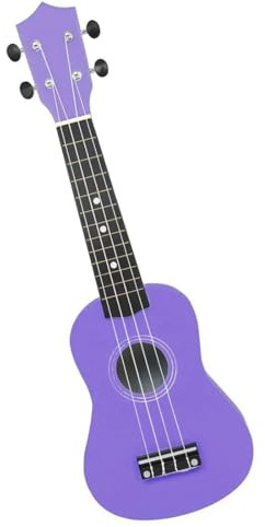 Ukulele Anfänger 21 Zoll Lila 4 Saiten Ukulele Gitarre Mini Guitarra Anfänger Saiteninstrument