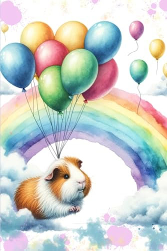 Notizbuch Meerschweinchen: Liniertes Notizbuch für Meerschweinchen Fans