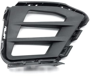 HZ-DESIGN Griglia di ventilazione per fendinebbia sinistra piccola compatibile con Golf VII 7 solo GTI GTD solo Facelift