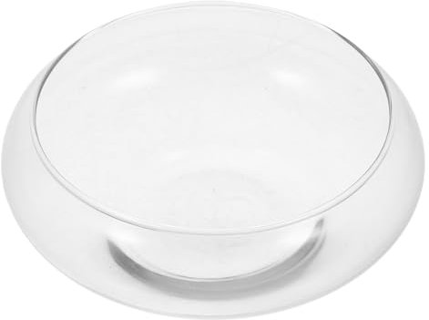 Milisten Ciotola Trasparente A Bolle Ciotola Per Pesci In Vaso Per Ninfee Vaso Profondo Terrario Rotondo In Fioriera Vaso Per Piante Acquatiche
