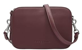 Liebeskind Berlin Umhängetasche Luka – Cross-Body Bag aus Leder mit verstellbaren Schulterriemen – kleine Schultertasche, Fächer mit Reißverschluss – Shoulder Bag, 14.5 x 20.5 x 7 cm, (H x W x D)