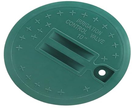 Green Valves Box Covers Replace Screw Suitable for Round Sprinkler Systems Irrigation Maintain Sprinkler Valves Box Cover