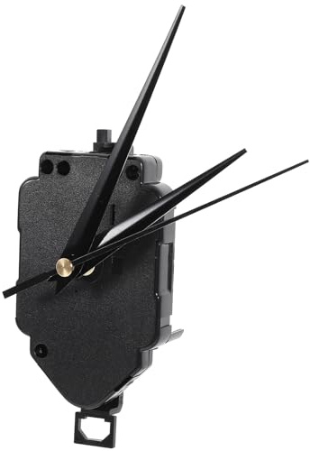 DEARMAMY Mécanisme Horloge Murale Pendule avec Balancier Kit Remplacement Précis DIY Design Simple pour Horloge Suspendue