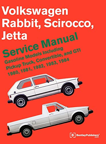 Volkswagen Rabbit, Scirocco, Jetta (A1) Goasoline Service Manual: 1980-1984