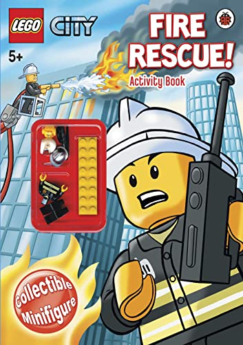 Lego City: Fire Rescue! Activity Book with Lego Figurine