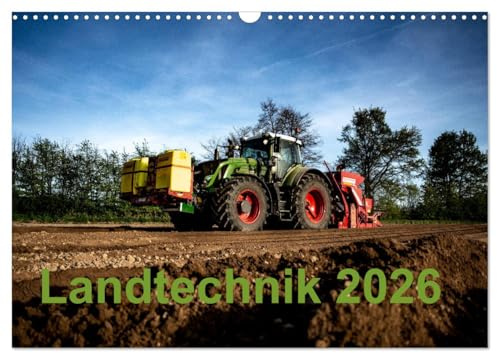 Landtechnik 2026 (Wandkalender 2026 DIN A3 quer), CALVENDO Monatskalender: Fotos von Landmaschinen. (CALVENDO Natur)