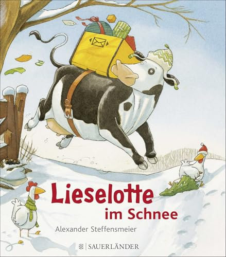 Lieselotte im Schnee (Mini-Ausgabe): Mini-Bilderbuch über die Adventszeit ab 4 (Mini-Bilderbücher von Kuh Lieselotte, Band 3)