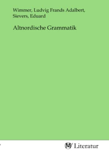 Altnordische Grammatik