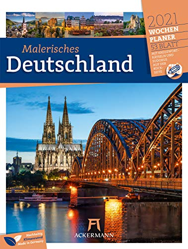 Malerisches Deutschland - Wochenplaner Kalender 2021